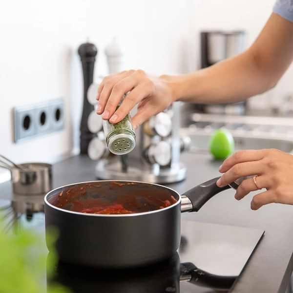 Фото - Набор емкостей для специй и приправ Love You Home на подставке, крутящейся 12 ед. (61029)