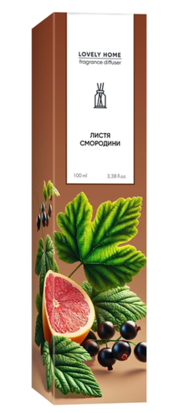 Фото - Аромадиффузор Lovely Home Листья смородины 100 мл (4820288090496)