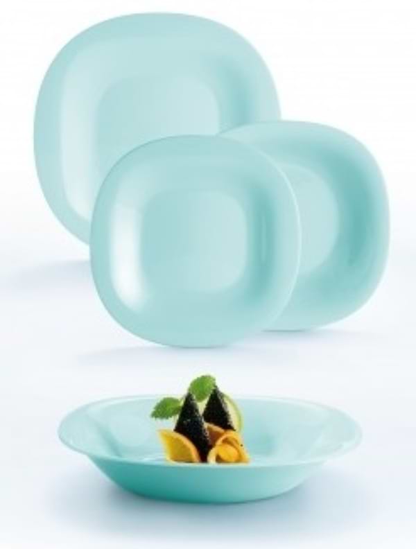 Фото - Столовий сервіз Luminarc CARINE PARADISE BLUE 18 пр. (V6222)