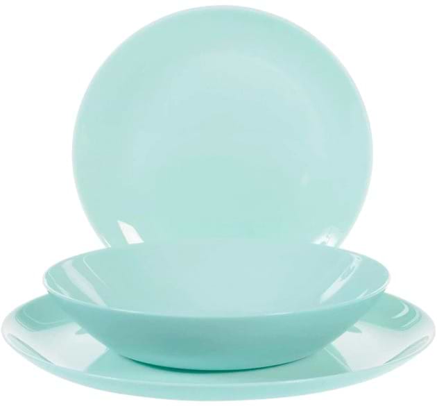 Столовый сервиз Luminarc Diwali Light Turquoise18 пр. (P2963)