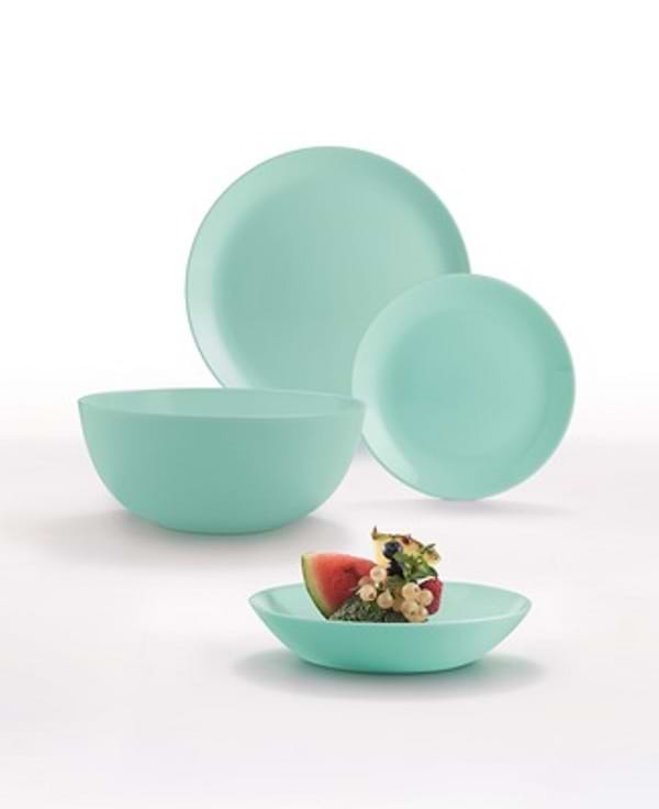 Фото - Тарелка обеденная Luminarc Friends Time Turquoise 30 см (P6362)