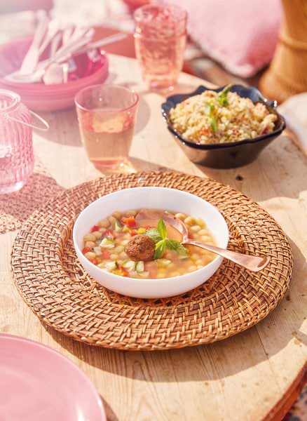 Фото - Тарілка обідня Luminarc Friends Time White 17 см (P6280)