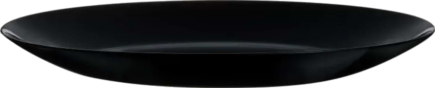 Тарілка обідня Luminarc Zelie Black 25 см (V7145) - Фото 1