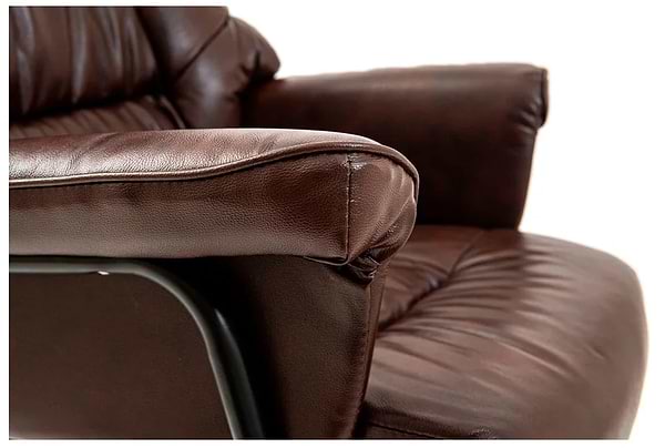 Фото - Кресло офисное Richman Конгресс Хром M-2 Широкий (Anyfix Wide) Кожа Люкс Коричневая