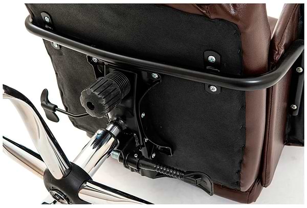 Фото - Кресло офисное Richman Конгресс Хром M-2 Широкий (Anyfix Wide) Кожа Люкс Коричневая