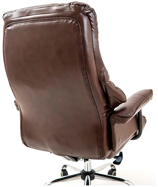 Фото - Кресло офисное Richman Конгресс Хром M-2 Широкий (Anyfix Wide) Кожа Люкс Коричневая