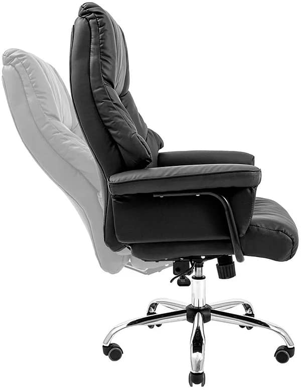 Фото - Кресло офисное Richman Конгресс Хром M-2 Широкий (Anyfix Wide) Черный