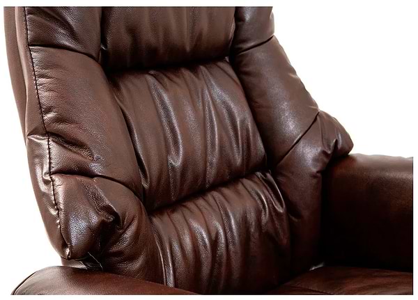 Фото - Кресло офисное Richman Конгресс Хром M-2 Широкий (Anyfix Wide) Кожа Люкс Коричневая