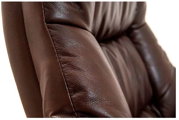 Фото - Кресло офисное Richman Конгресс Хром M-2 Широкий (Anyfix Wide) Кожа Люкс Коричневая