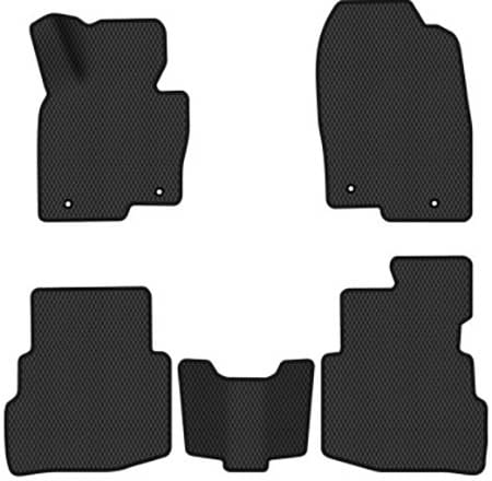 EVA коврики в салон авто EVAtech для CX-9 (TC) (7 seаts) Mazda 2016 2 поколение SUV EU MZ12356CDO5VL4RBB