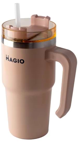 Фото - Термокружка Magio MG-1084 с соломинкой