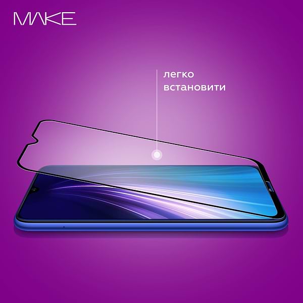 Фото - Захисне скло для смартфону MAKE FCFG Apple iPhone 16 (MGF-AI16)