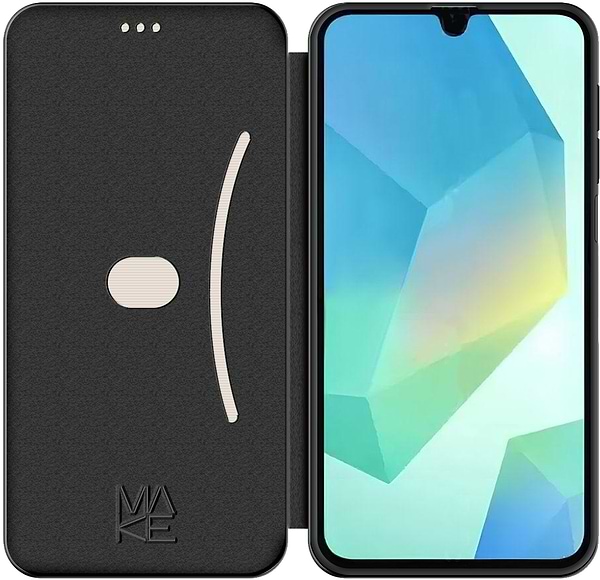Фото - Уцінка - Чохол для смартфону MAKE Flip Samsung A16 Black (MCP-SA16BK)