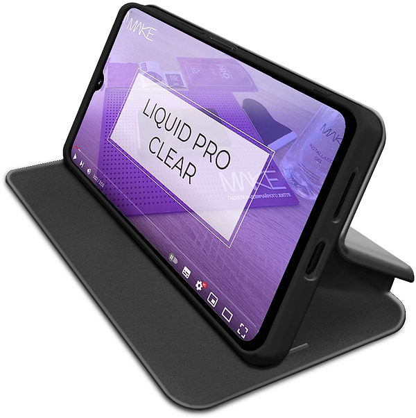 Фото - Уцінка - Чохол для смартфону MAKE Flip Samsung A16 Black (MCP-SA16BK)