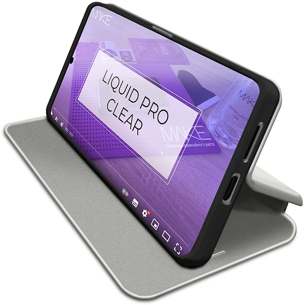 Фото - Чохол для смартфону MAKE Flip Samsung M35 Grey (MCP-SM35GR)