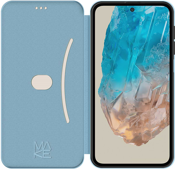 Фото - Чохол для смартфону MAKE Flip Samsung M35  Light Blue (MCP-SM35LB)