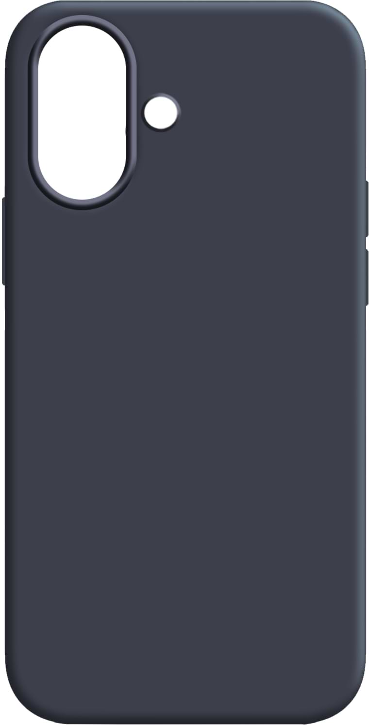 Чехол для смартфона MAKE Silicone Apple iPhone 16 Midnight (MCL-AI16MN) - Фото 1