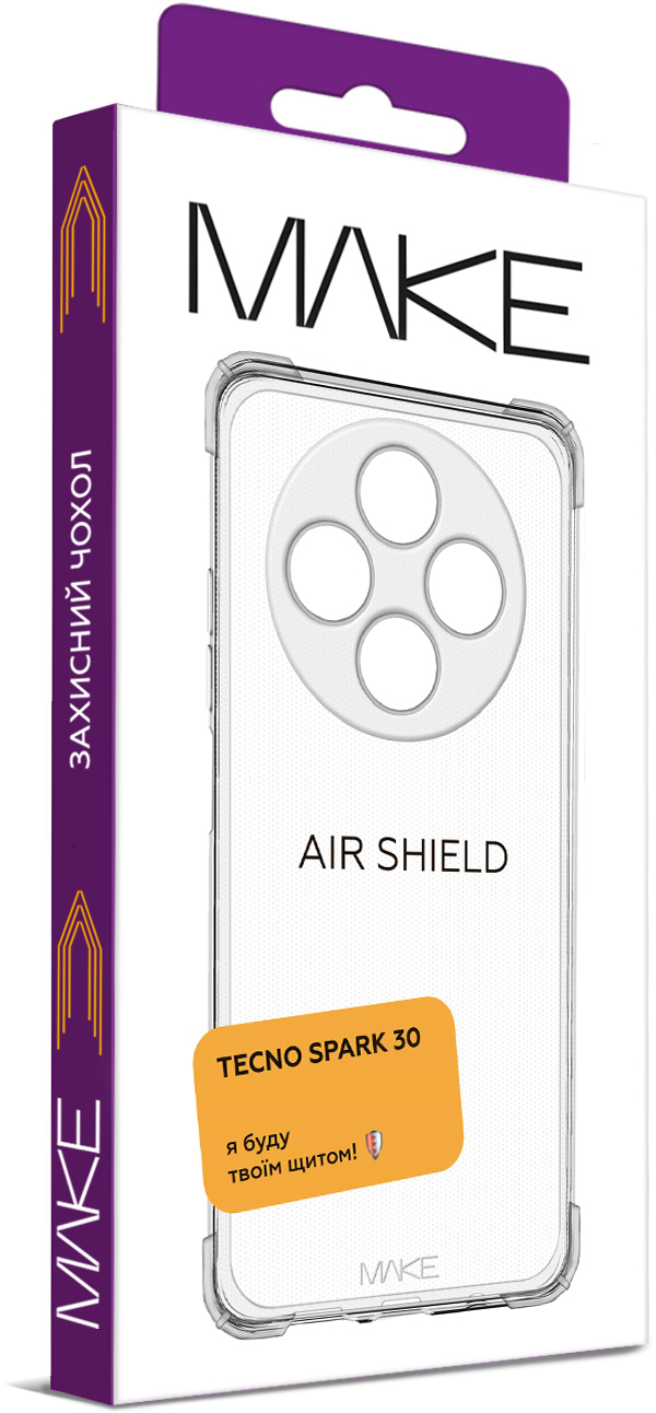 Фото - Чохол для смартфону MAKE Tecno Spark 30 AirShield (MCAS-TS30)
