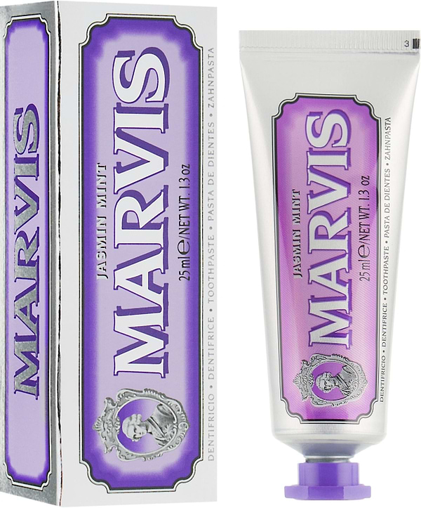 Фото - Зубная паста Marvis 7x25мл (Classic Strong, Whitening, Aquatic, Ginger, Licorice, Jasmin , Cinnamon) (8004395114665)