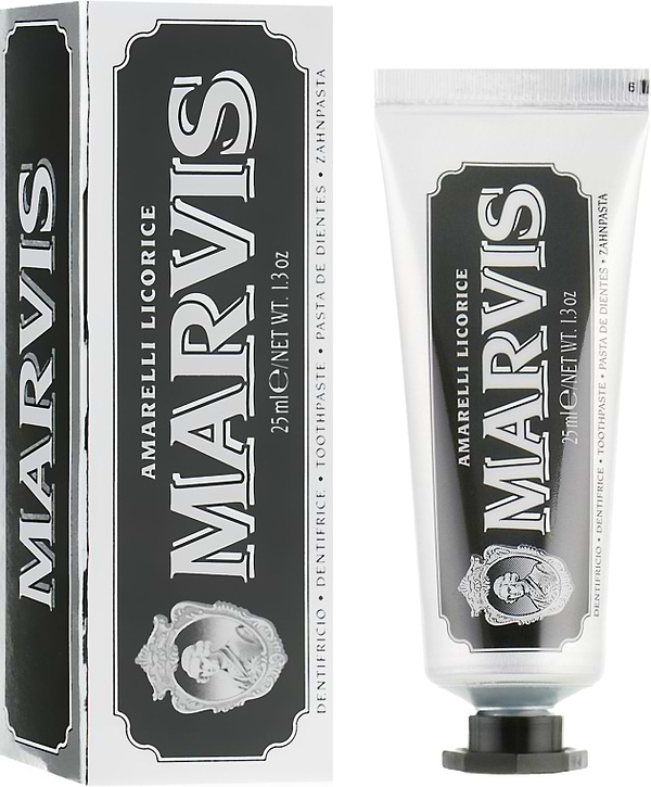 Фото - Зубная паста Marvis 7x25мл (Classic Strong, Whitening, Aquatic, Ginger, Licorice, Jasmin , Cinnamon) (8004395114665)