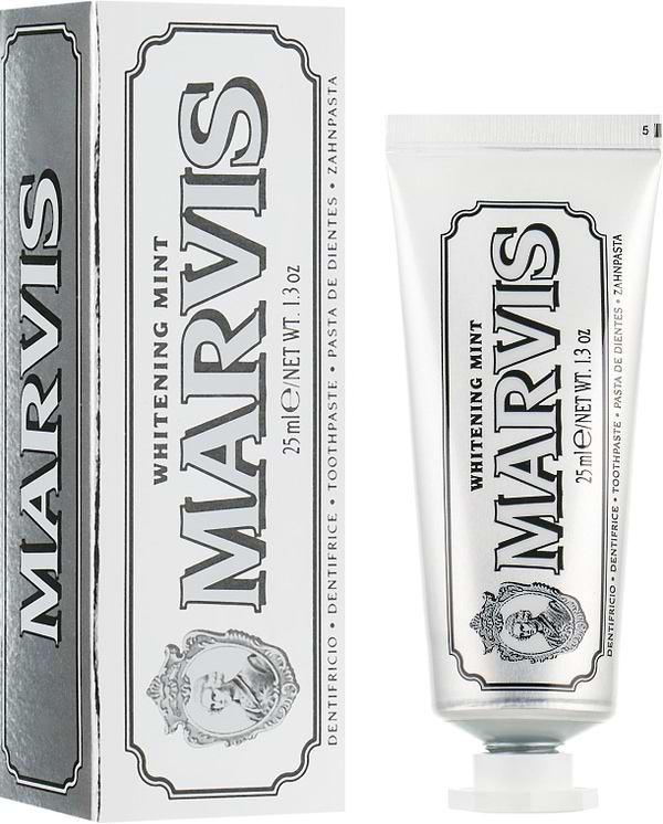 Фото - Зубная паста Marvis 7x25мл (Classic Strong, Whitening, Aquatic, Ginger, Licorice, Jasmin , Cinnamon) (8004395114665)