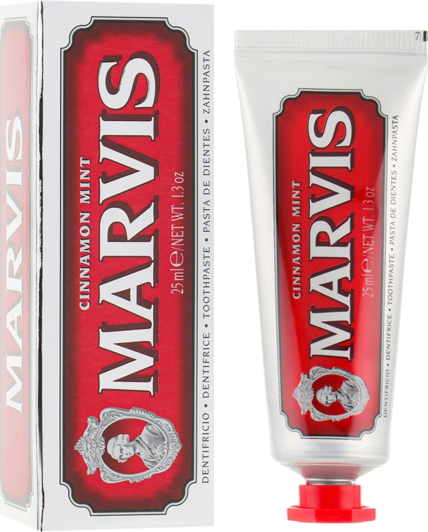 Фото - Зубная паста Marvis 7x25мл (Classic Strong, Whitening, Aquatic, Ginger, Licorice, Jasmin , Cinnamon) (8004395114665)