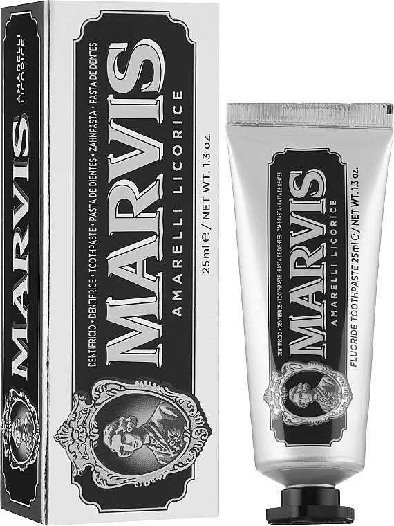 Зубна паста Marvis Licorice Mint 25 мл (8004395111343)