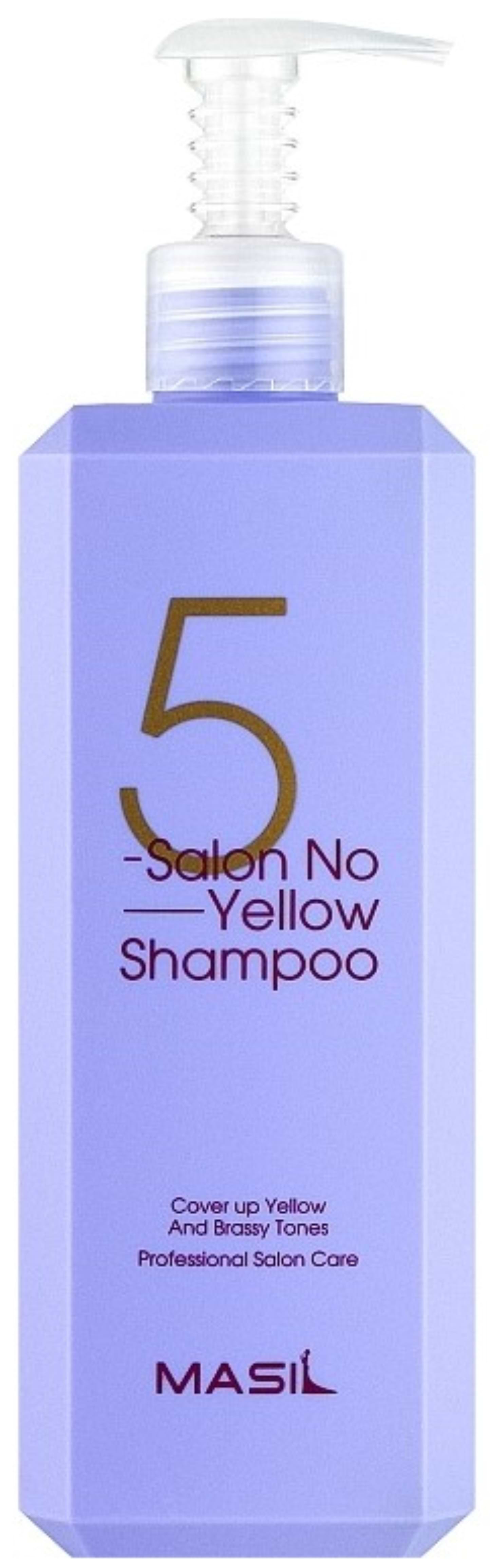 Шампунь женский MASIL 5 Salon No Yellow  500 мл (8809744061191)