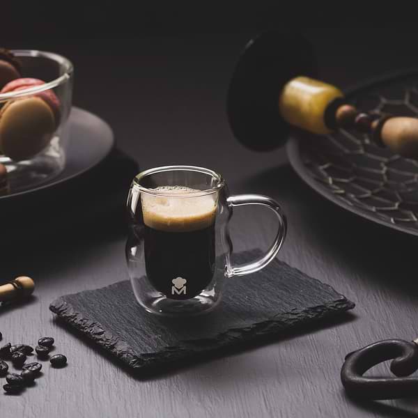 Фото - Набор чашек с двойными стенками Masterpro Mixology 50 мл 4 шт. (BGMP-20209)