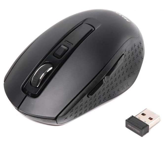Мышь беспроводная Maxxter Mr-335 Black USB - Фото 1