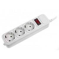 Сетевой фильтр Maxxter SPM3-G-15G 3 розетки, 4.5m White