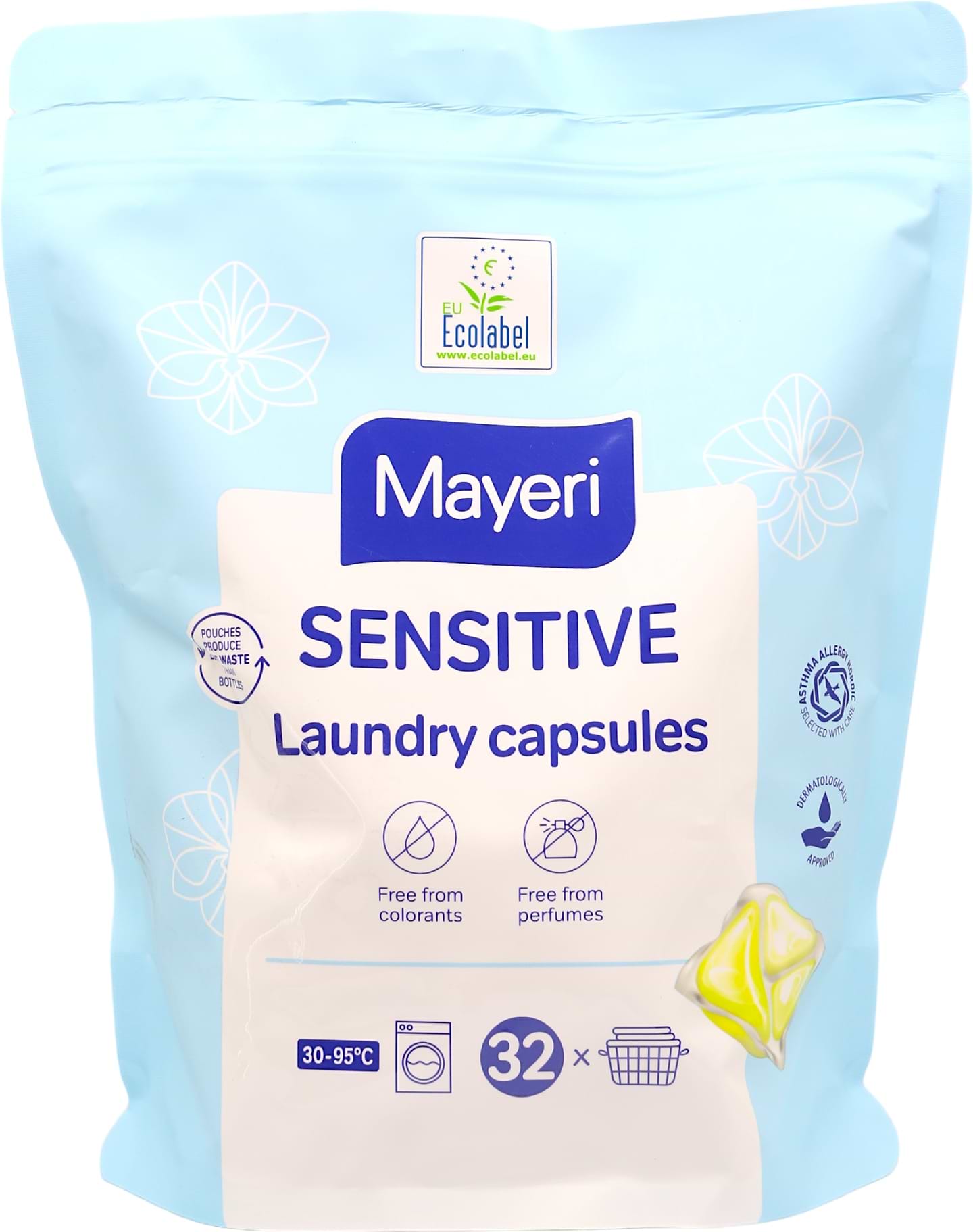 Капсулы для стирки Mayeri 32 шт. (MSLC32)