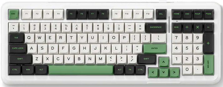 Клавиатура беспроводная игровая MCHOSE K99 Green (K99-2A) - Фото 1