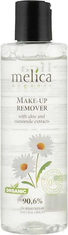 Лосьйон для зняття макіяжу Melica Organic з екстрактом алое і ромашки 200 мл (4770416340736)
