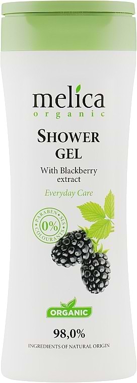 Гель для душа Melica Organic с экстрактом Ежевика 250 мл (4770416001118)