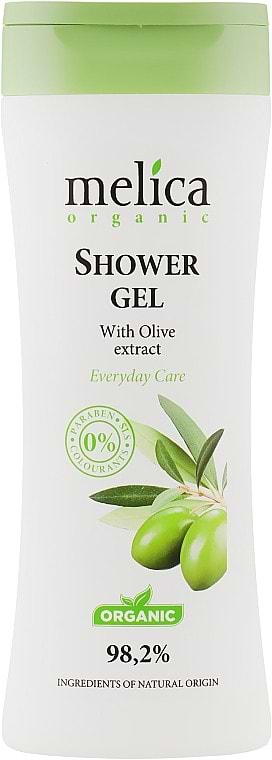 Гель для душа Melica Organic с экстрактом Оливы 250 мл (4770416001125)