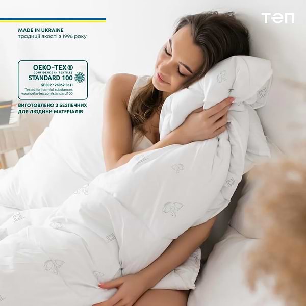 Фото - Одеяло всесезонное полуторное ТЕП MEMBRANA PRINT HARMONY 150х210 см (1-00284_00000)