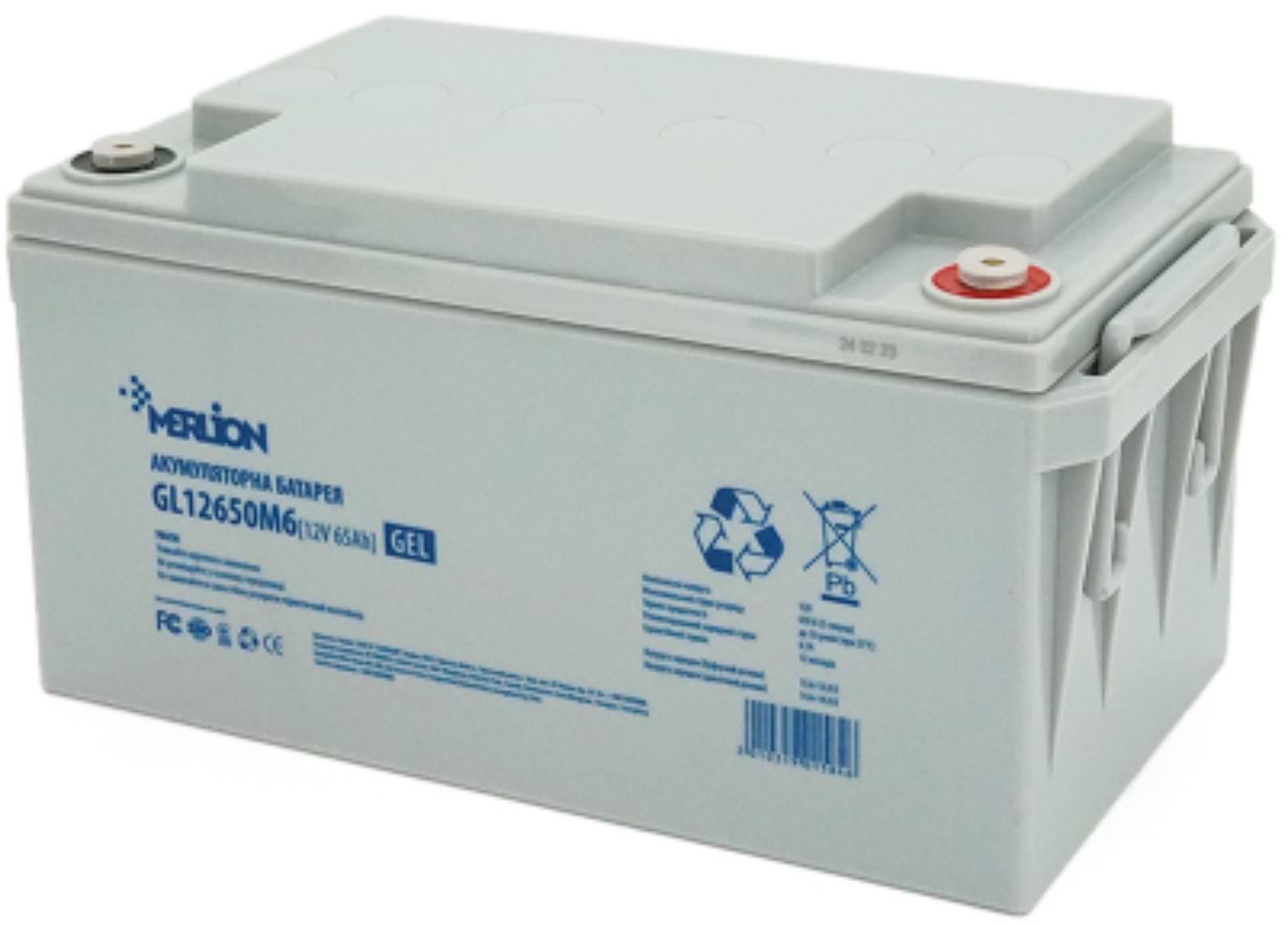 Аккумулятор для ИБП Merlion 12 V 65 Ah (GL12650M6)