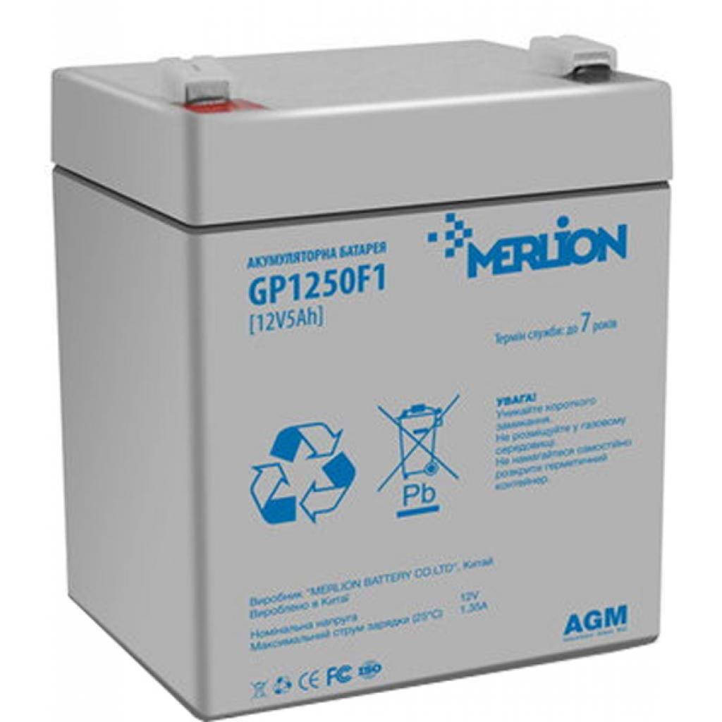 Акумулятор для ДБЖ Merlion 12V-5Ah (GP1250F1)