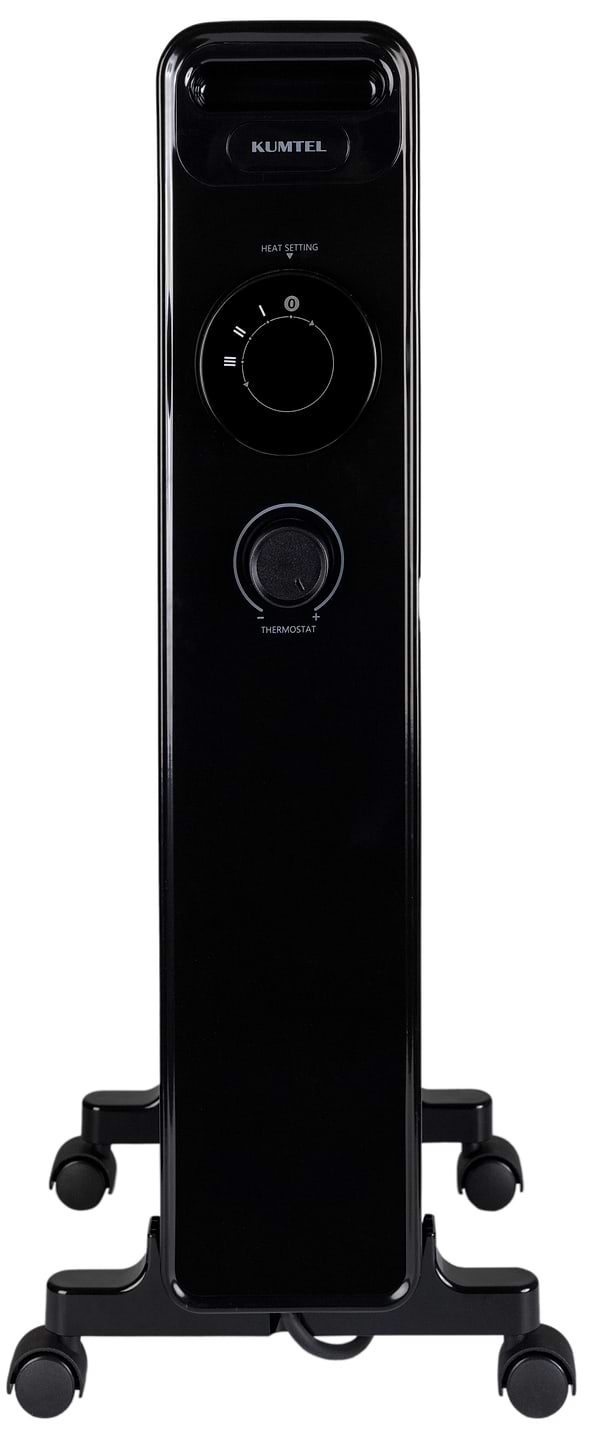 Фото - Обогреватель масляный Kumtel KUM-1225S Black