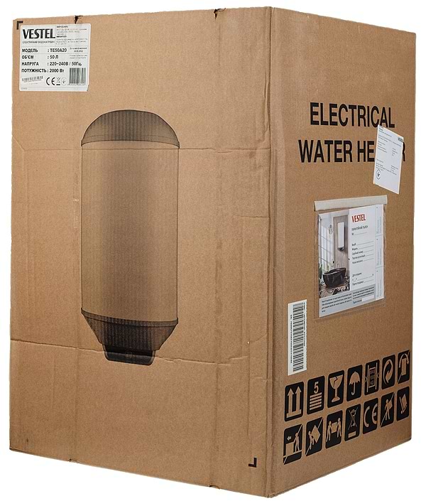 Фото - Водонагрівач VESTEL TE50D20