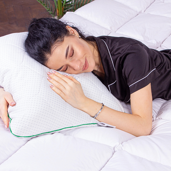 Фото - Подушка ортопедическая MirSon №4058 Green Nature Alberto Men 59х43х12 см (2200006422686)