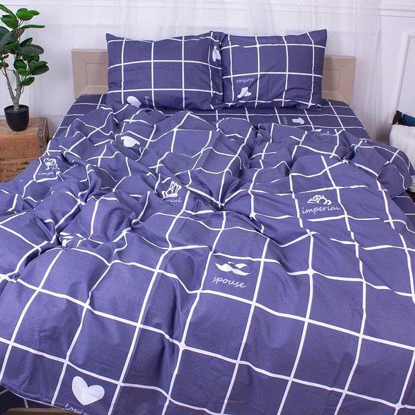 Фото - Комплект постельного белья детский MirSon Сатин 22-1268 Love (2200003554281)