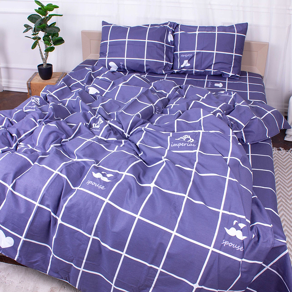 Фото - Комплект постельного белья детский MirSon Сатин 22-1268 Love (2200003554281)