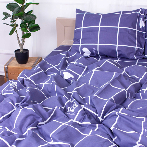 Фото - Комплект постельного белья детский MirSon Сатин 22-1268 Love (2200003554281)