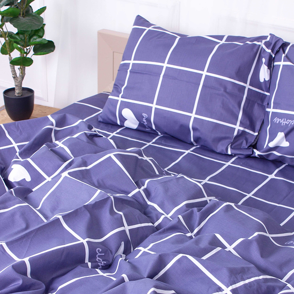 Фото - Комплект постельного белья детский MirSon Сатин 22-1268 Love (2200003554281)