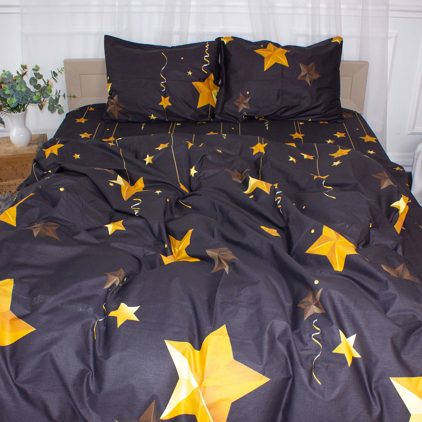 Комплект постельного белья детский MirSon Сатин 22-1272 Stellar (2200003563481)