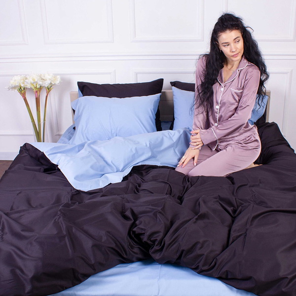 Фото - Комплект постельного белья детский MirSon Сатин 0848 + 0842 John (2200002032643)