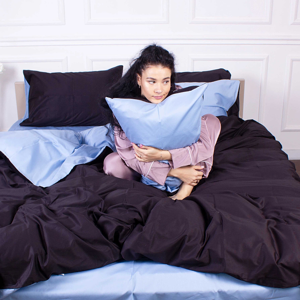 Фото - Комплект постельного белья детский MirSon Сатин 0848 + 0842 John (2200002032643)