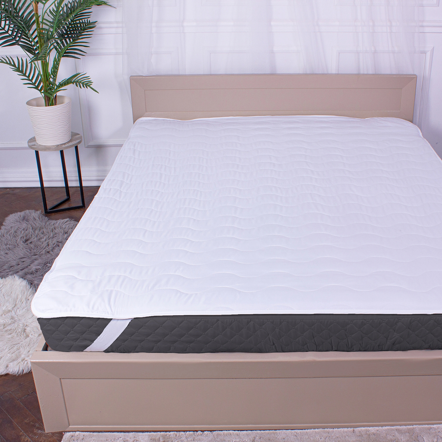 Наматрацник MirSon Eco Light №1721 Bamboo White 150x200 см (2200002890106)